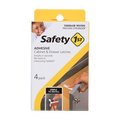 Safety 1St/Dorel 4PK Adhes Cabinet Latch HS310